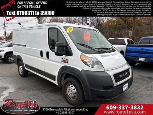 2019 RAM ProMaster 1500 Low Roof