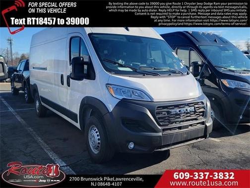 2026 RAM ProMaster 2500 High Roof