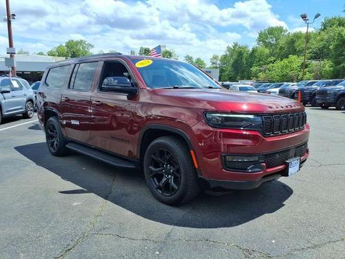 Velvet Red Pearlcoat 2024 Jeep Wagoneer L Series II