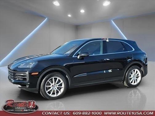 Black 2024 Porsche Cayenne Base