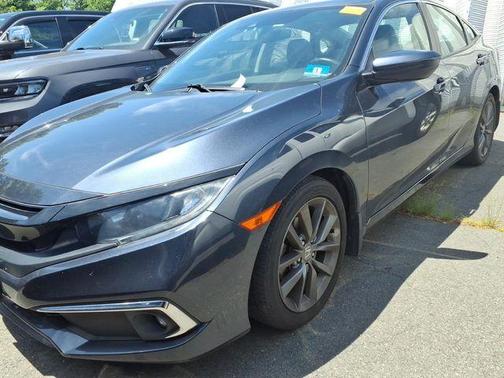 Gray 2020 Honda Civic EX
