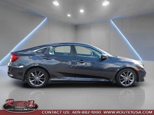 Gray 2020 Honda Civic EX