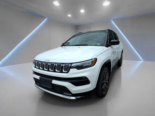 Bright White Clearcoat 2025 Jeep Compass Limited