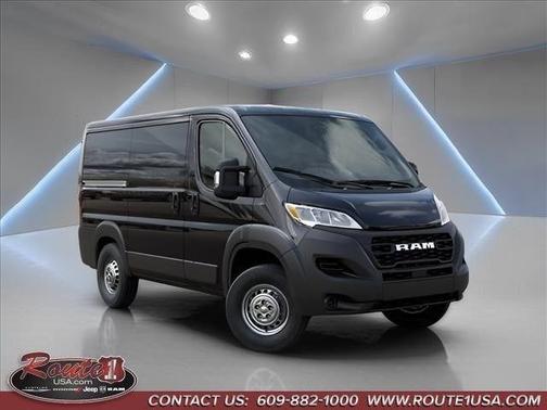 Black Clearcoat 2026 RAM ProMaster 1500 Low Roof