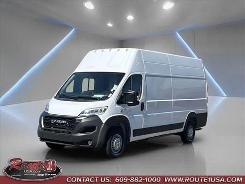 Bright White Clearcoat 2024 RAM ProMaster 3500 Delivery Van BEV Super High Roof