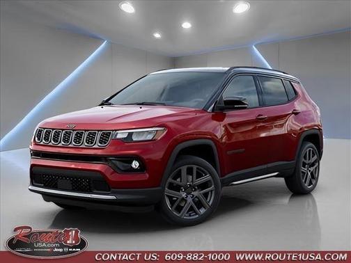 Red 2026 Jeep Compass Limited