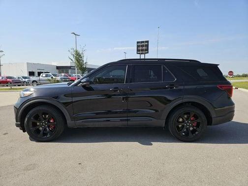 AGATE BLACK METALLIC 2020 Ford Explorer ST