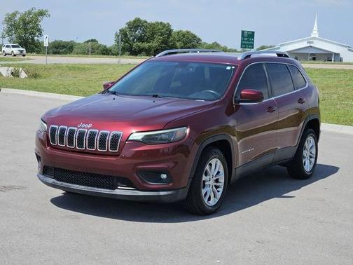 Velvet Red Pearlcoat 2019 Jeep Cherokee Latitude