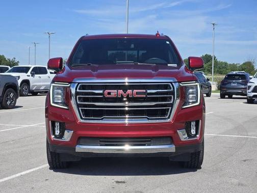 Volcanic Red Tintcoat 2023 GMC Yukon SLT