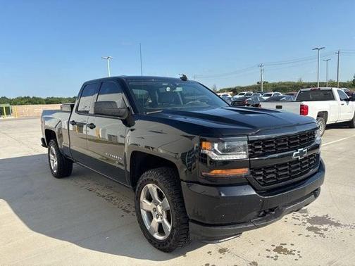Black 2017 Chevrolet Silverado 1500 Custom