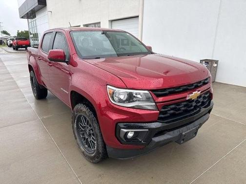 Cherry Red Tintcoat 2021 Chevrolet Colorado LT