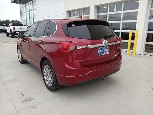 Chili Red Metallic 2019 Buick Envision Essence