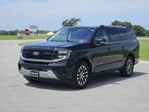 Agate Black 2025 Ford Expedition Max Platinum