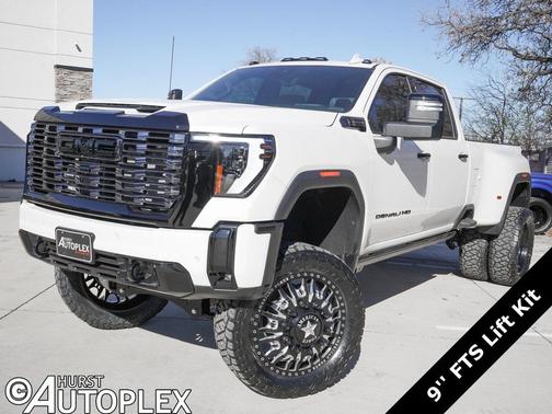 White Frost Tricoat 2025 GMC Sierra 3500 Denali