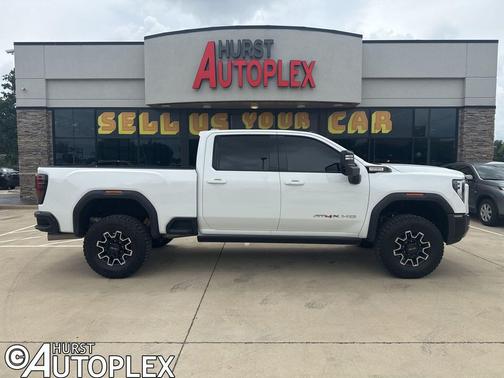 Summit White 2025 GMC Sierra 2500 AT4X