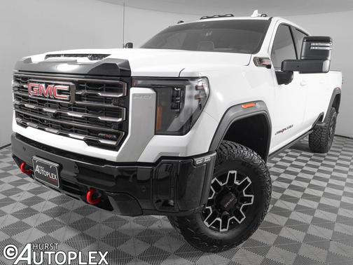 Summit White 2025 GMC Sierra 2500 AT4X