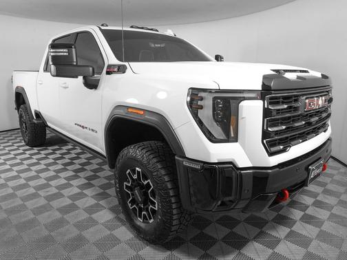 Summit White 2025 GMC Sierra 2500 AT4X