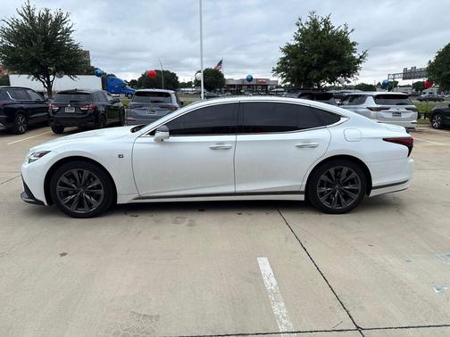 Ultra White 2023 Lexus LS 500 F Sport