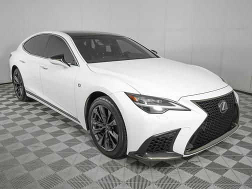 Ultra White 2023 Lexus LS 500 F Sport