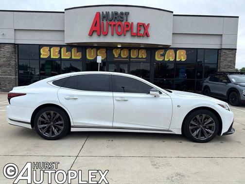 Ultra White 2023 Lexus LS 500 F Sport