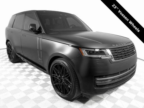 Black 2025 Land Rover Range Rover P530 SE