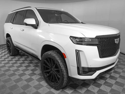 Crystal White Tricoat 2023 Cadillac Escalade Sport