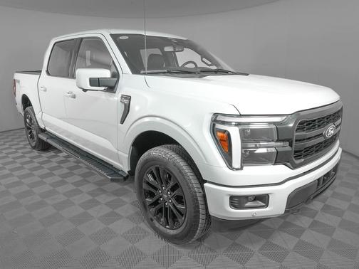 Space White Metallic 2025 Ford F-150 Lariat