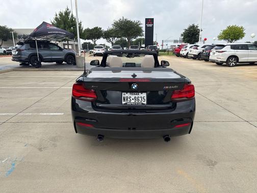 Black Sapphire Metallic 2020 BMW M240 i xDrive