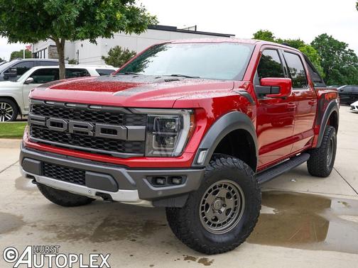 Red Metallic 2021 Ford F-150 Raptor