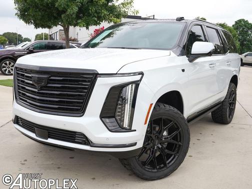Vibrant White Tricoat 2026 Cadillac Escalade Sport Platinum