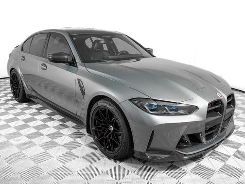Skyscraper Gray Metallic 2023 BMW M3 Competition xDrive