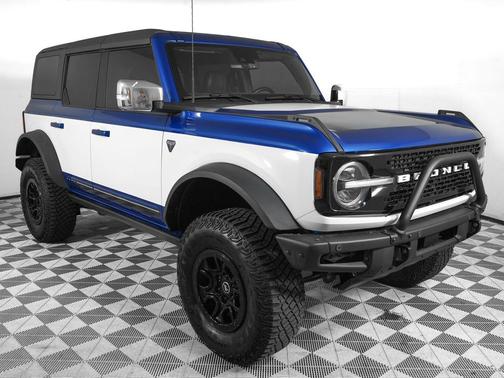 Lightning Blue Metallic 2021 Ford Bronco First Edition