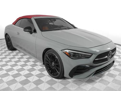 MANUFAKTUR Alpine Grey Metallic 2024 Mercedes-Benz CLE 300 4MATIC Cabriolet
