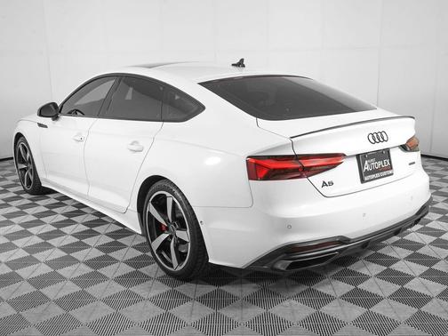 Glacier White Metallic 2023 Audi A5 Sportback 45 S Line Prestige