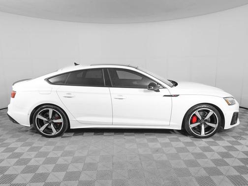 Glacier White Metallic 2023 Audi A5 Sportback 45 S Line Prestige