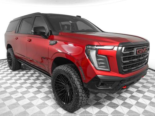 Volcanic Red Tintcoat 2026 GMC Yukon XL 4WD AT4 Ultimate