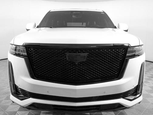 Crystal White Tricoat 2024 Cadillac Escalade Sport Platinum