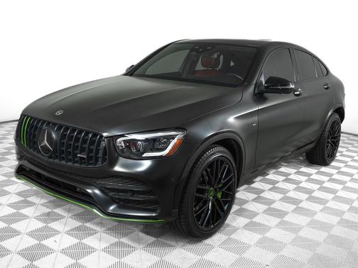 Polar White 2023 Mercedes-Benz AMG GLC 43 4MATIC Coupe