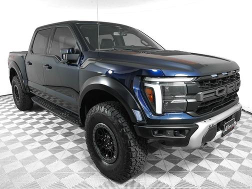 Antimatter Blue Metallic 2025 Ford F-150 Raptor