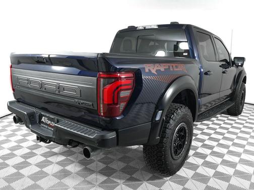 Antimatter Blue Metallic 2025 Ford F-150 Raptor