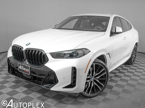 Mineral White Metallic 2025 BMW X6 xDrive40i