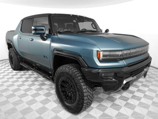 Neptune Blue Matte 2024 GMC HUMMER EV Pickup 3X