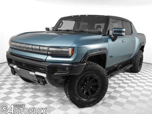 Neptune Blue Matte 2024 GMC HUMMER EV Pickup 3X