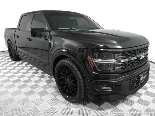 Agate Black Metallic 2025 Ford F-150 STX