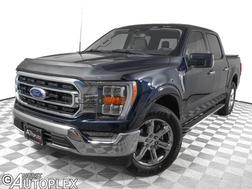 Antimatter Blue Metallic 2023 Ford F-150 XLT