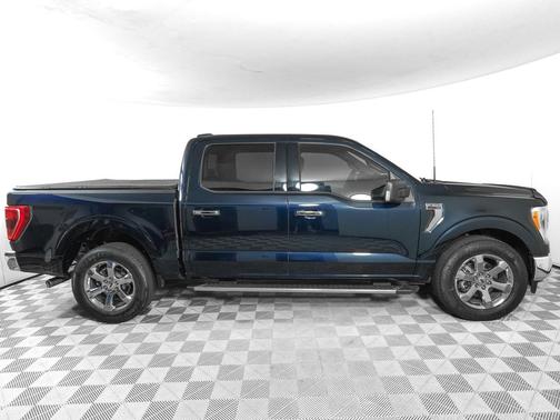 Antimatter Blue Metallic 2023 Ford F-150 XLT