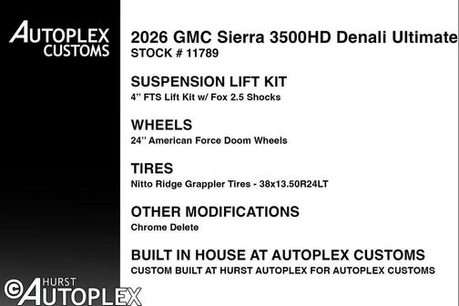 Sterling Metallic 2026 GMC Sierra 3500 Denali