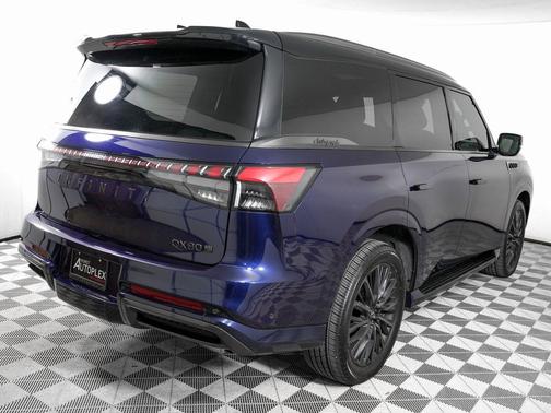 Grand Blue/Black Obsidian 2025 INFINITI QX80 AUTOGRAPH AWD