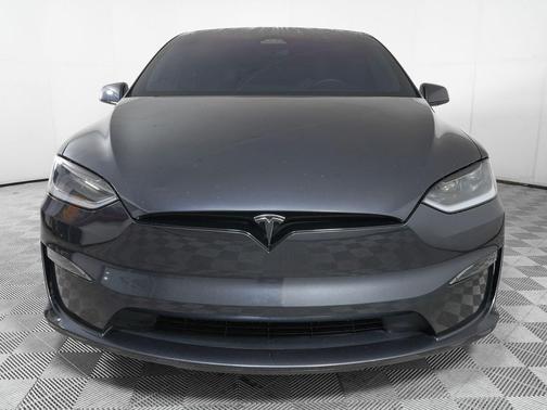 Stealth Gray 2024 Tesla Model X Plaid Tri Motor All-Wheel Drive