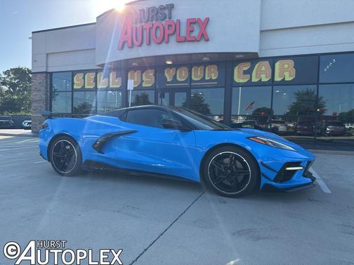 Rapid Blue 2022 Chevrolet Corvette Stingray w/3LT